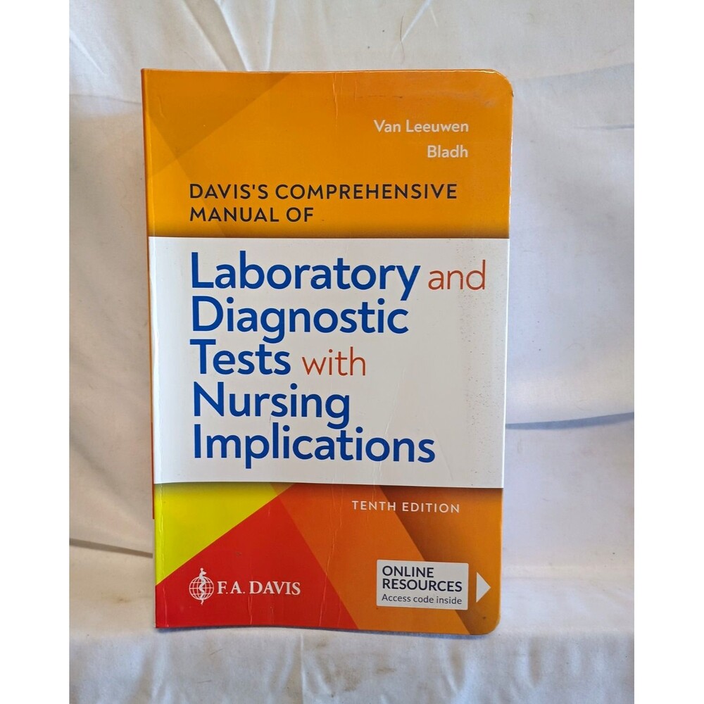 F.A. Davis Comprehensive Manual Lab & Diagnostic Tests Nursing 10th PB 2014
